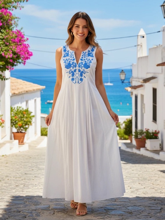 Tuckernuck Dresses & Skirts - Tuckernuck NWT Cyprus Maxi Dress Coastal European Summer Nantucket